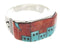 Multicolor Native American Design Jewelry Ring Size 11-3/4 YS62226